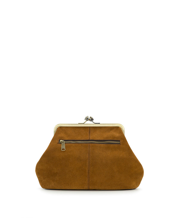 Patricia Nash Sofia Frame Bag Suede