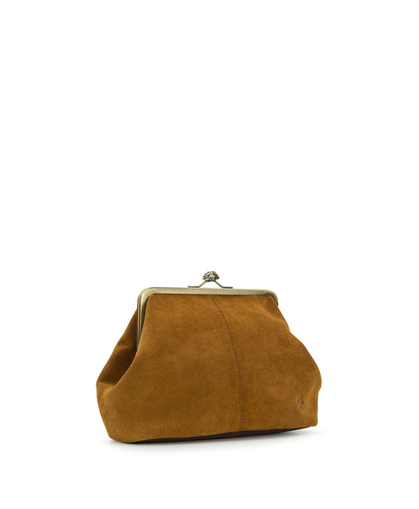 Patricia Nash Sofia Frame Bag Suede