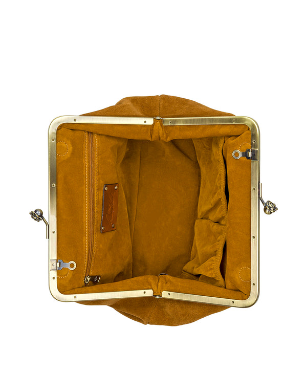 Patricia Nash Sofia Frame Bag Suede