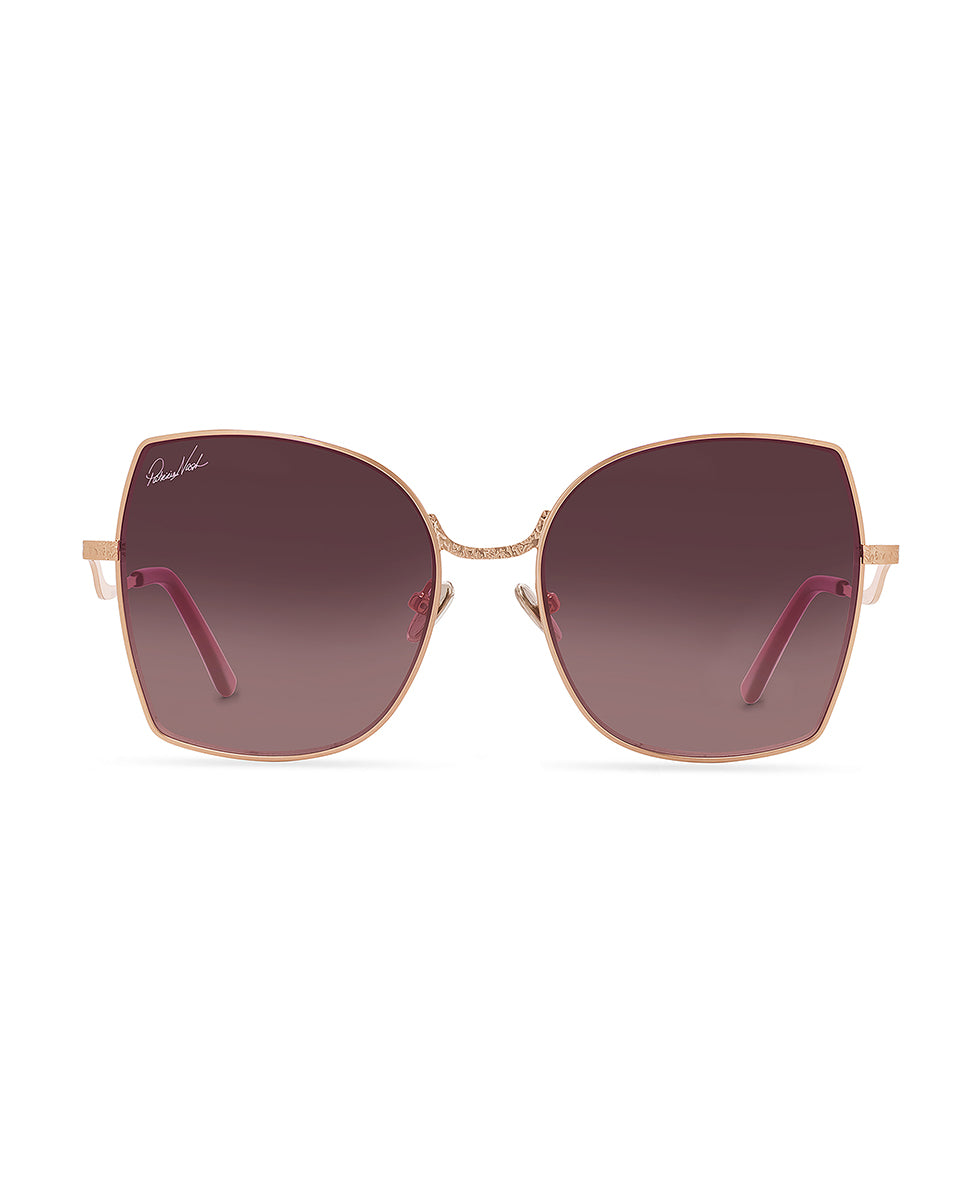patricia nash Sophia Wire Sunglasses Wine