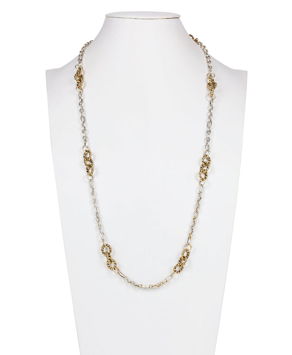 Patricia Nash Station Necklace Rope Ring