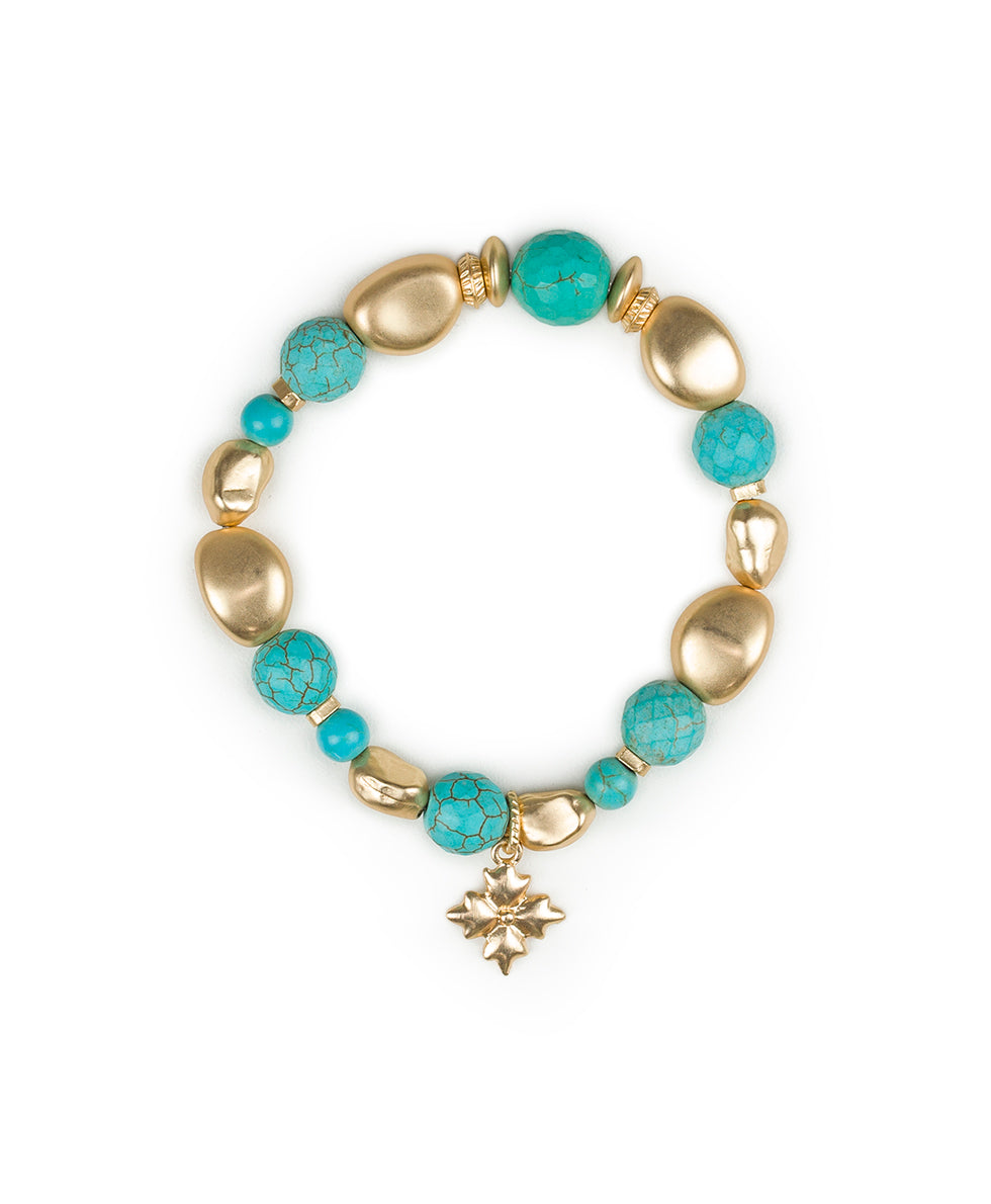 patricia nash Stretch Bracelet Blue Ocean
