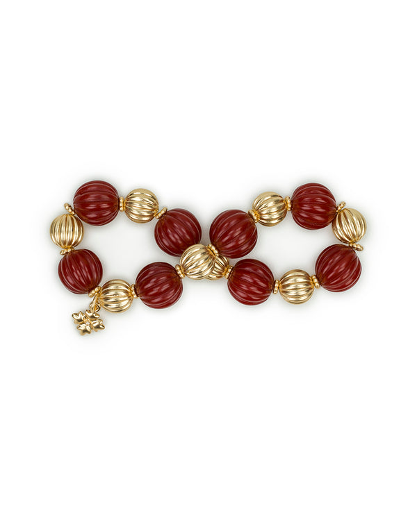 Patricia Nash Stretch Bracelet Scalloped Bead
