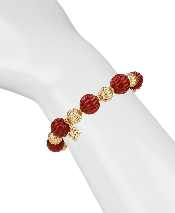 Patricia Nash Stretch Bracelet Scalloped Bead