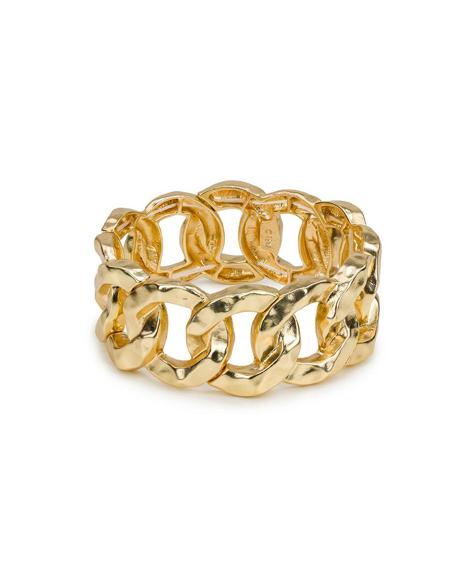 patricia nash Stretch Link Bracelet Hammered Link