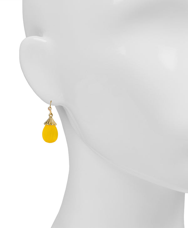 Patricia Nash Tear Drop Earrings Resin