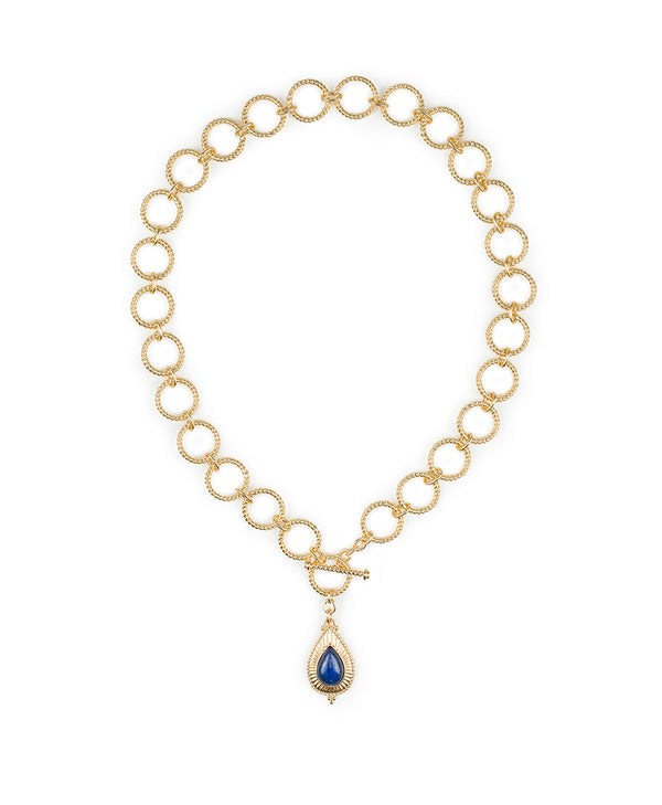 Patricia Nash Toggle Tear Drop Necklace Museum