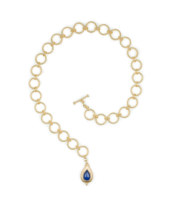 Patricia Nash Toggle Tear Drop Necklace Museum