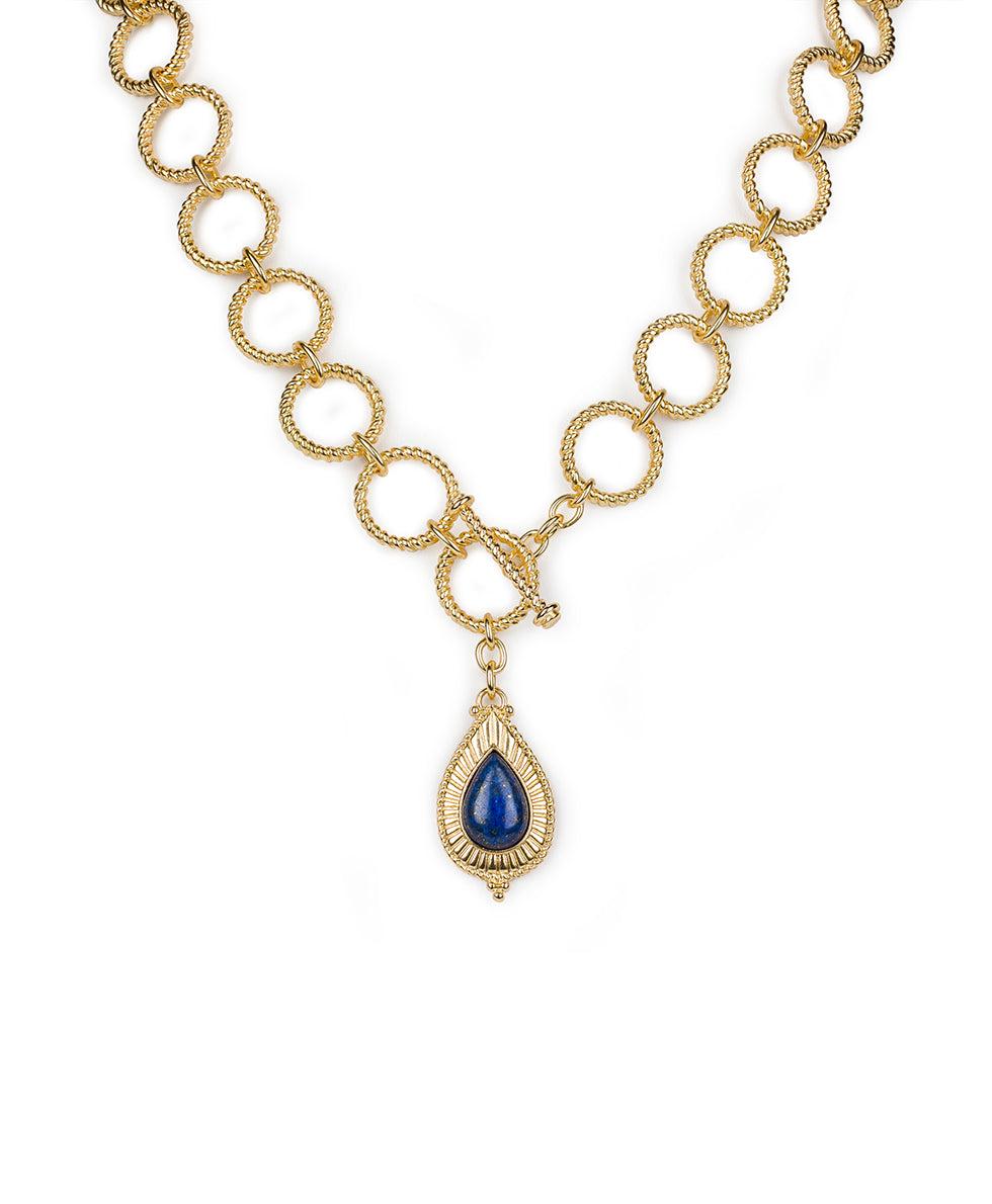 patricia nash Toggle Tear Drop Necklace Museum