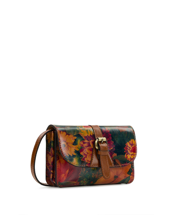 Patricia Nash Torri Crossbody Multi Print Small