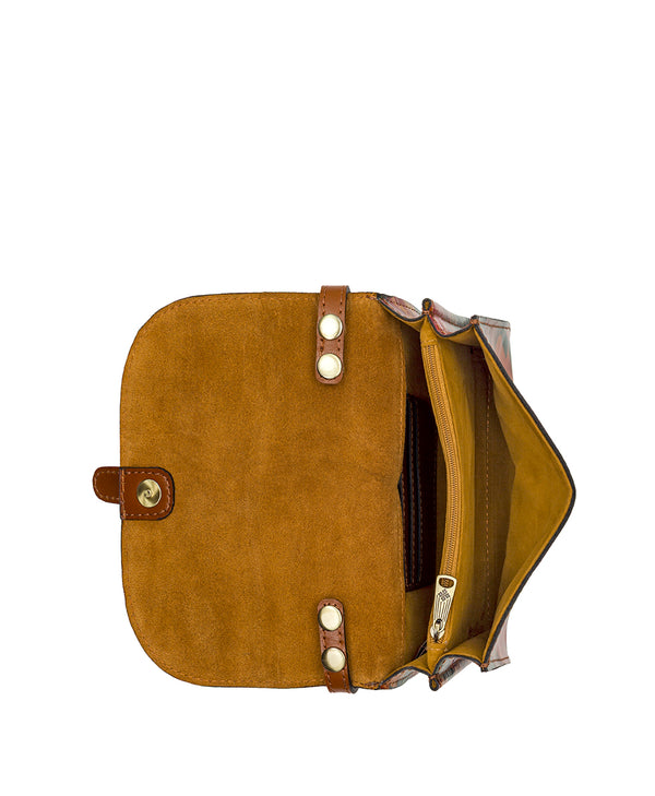 Patricia Nash Torri Crossbody Multi Print Small