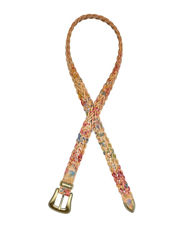 Patricia Nash Townsend Belt Aegean Blooms