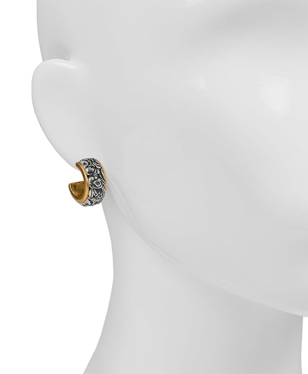 Patricia Nash Two Tone Tooled Hoop Not So Basics