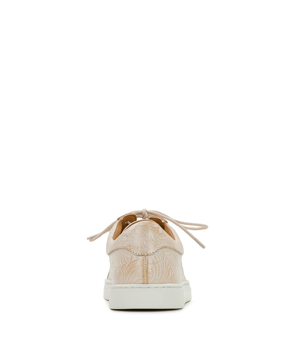 Patricia Nash Uma Sneaker Tooled — Chalk White