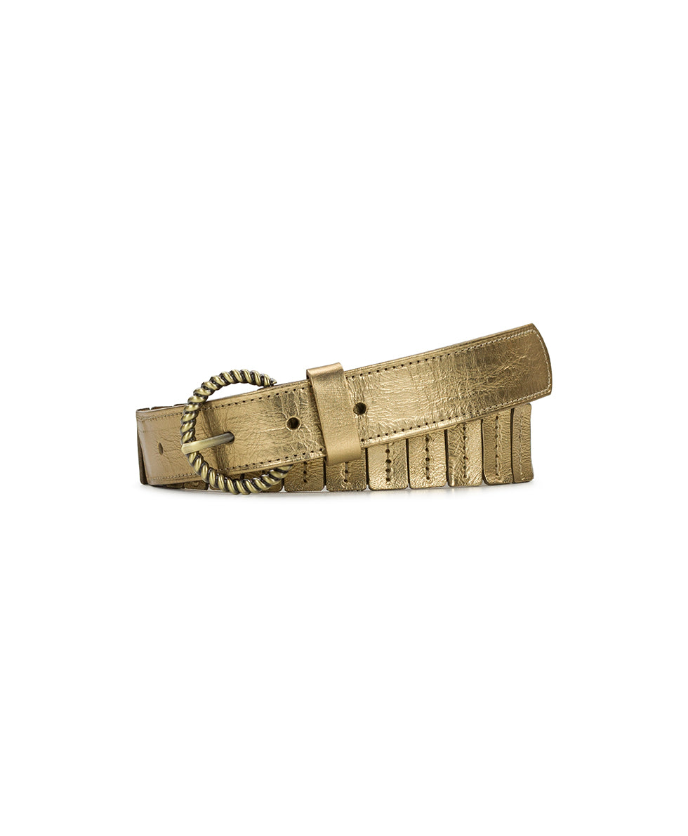 patricia nash Vasia Belt Stretch Antique Gold