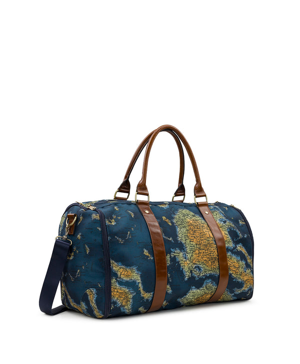Patricia Nash Vasilia Garment Duffel Greek Map