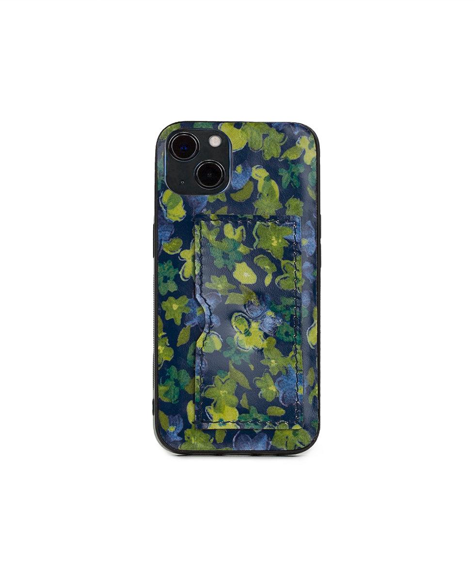 patricia nash Vedetta iPhone 13 Case Denim Blues