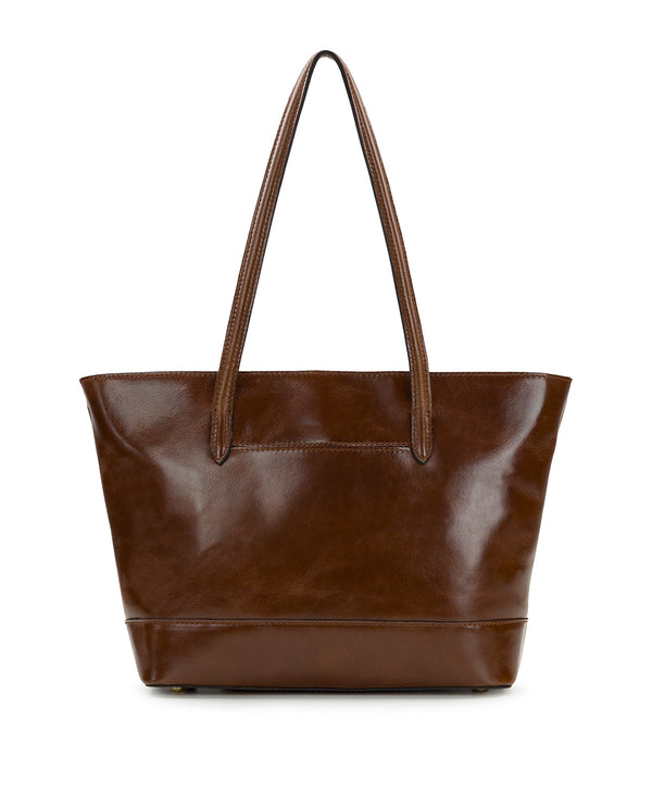 Patricia Nash Verzi Tote Suede Leather Weave
