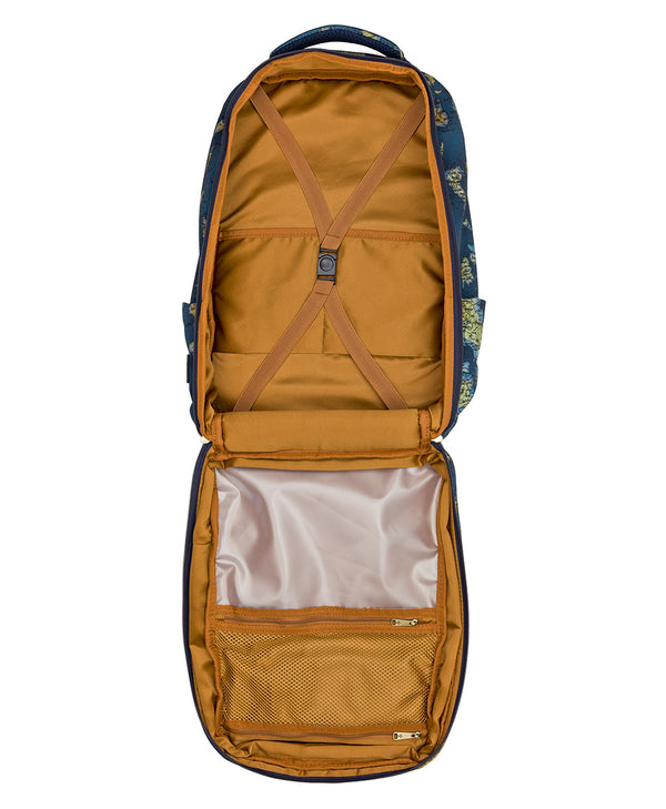 Patricia Nash Vico Backpack Woven Poly ‑ Greek Map