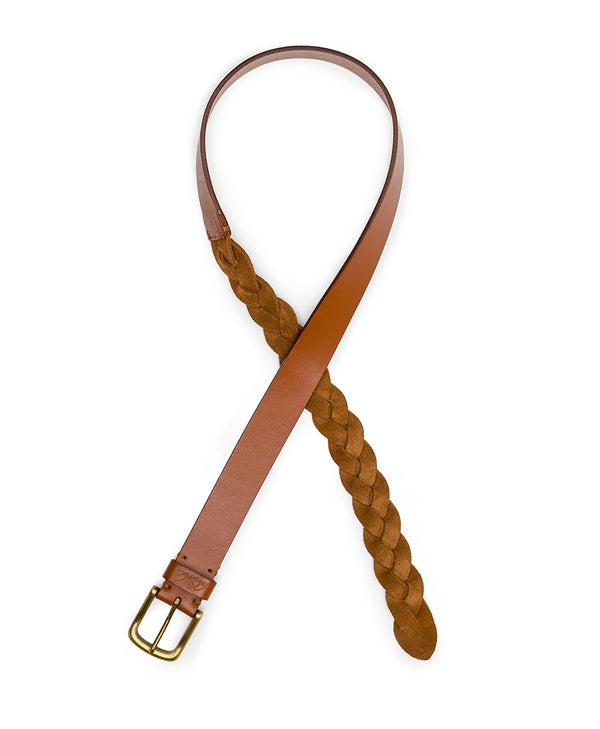 Patricia Nash Villada Belt Suede Braided