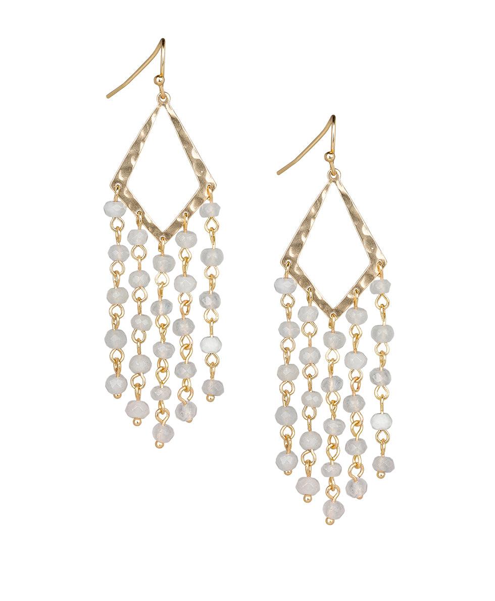 patricia nash Wire Drop Earrings Hammered Marquise