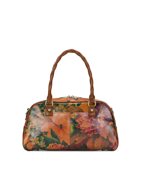 Patricia Nash Pomezia Satchel Crossbody Multi Print