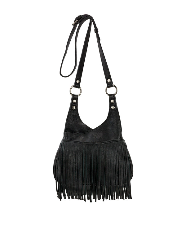 Patricia Nash Premia Crossbody Rugged Natural Grain Leather