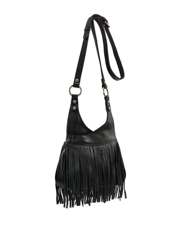 Patricia Nash Premia Crossbody Rugged Natural Grain Leather