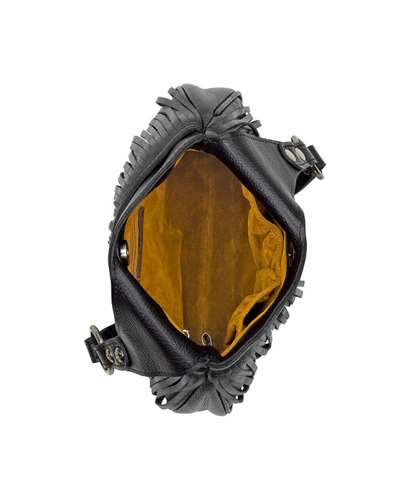 Patricia Nash Premia Crossbody Rugged Natural Grain Leather