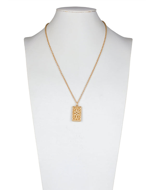 Patricia Nash Rectangle Locket Remember The Moments