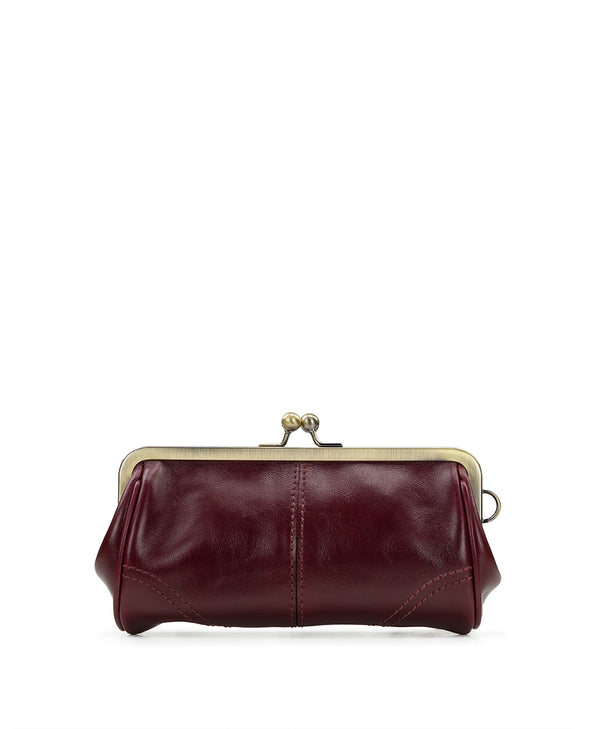 Patricia Nash Renna Wristlet Vintage Distressed Leather