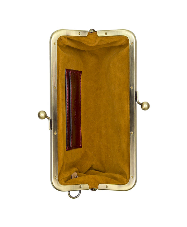 Patricia Nash Renna Wristlet Vintage Distressed Leather