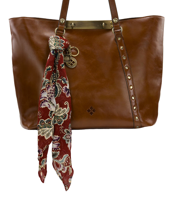 Patricia Nash Scarf Bag Charm European Floral Tapestry