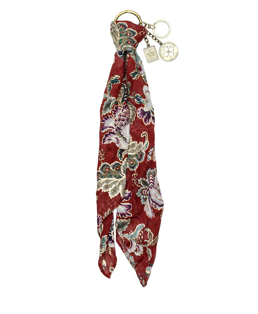 patricia nash Scarf Bag Charm European Floral Tapestry