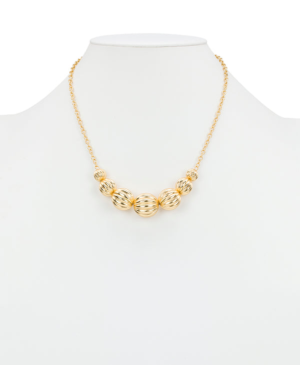 Patricia Nash Single Necklace Scalloped Bead Collection