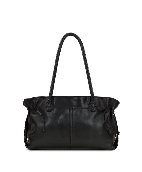 Patricia Nash Sirena Satchel Discovery Collection — Rugged Natural Grain Leather