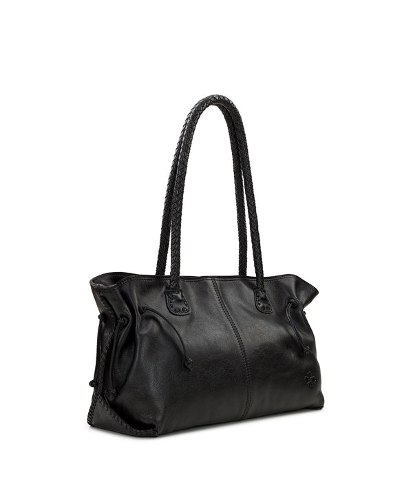 Patricia Nash Sirena Satchel Discovery Collection — Rugged Natural Grain Leather