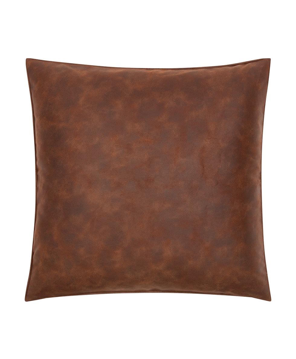 patricia nash Square Decorative Pillow Faux Leather Collection