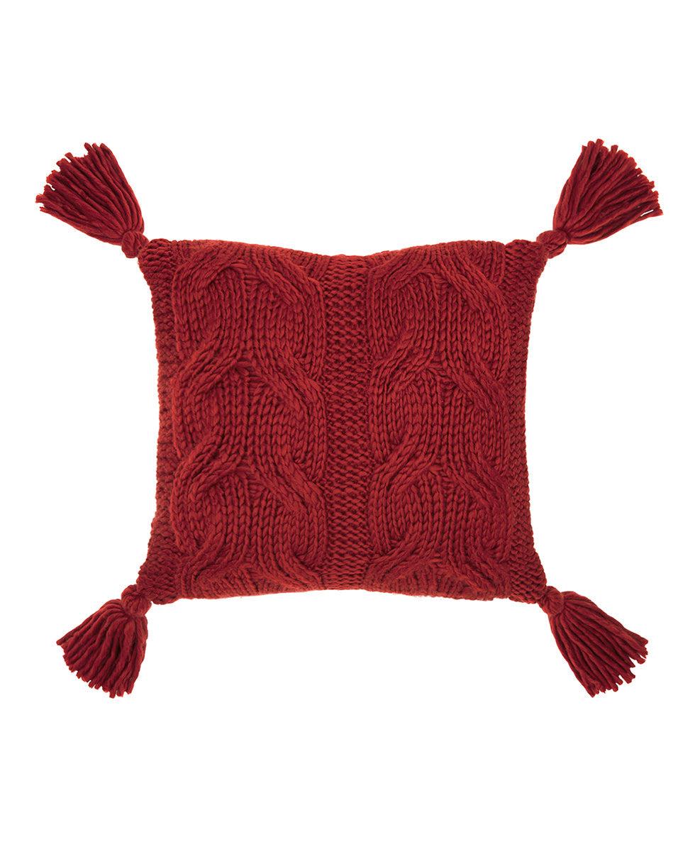 patricia nash Tasseled Decorative Pillow Signature Knit Collection