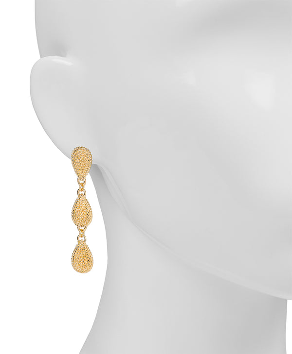 Patricia Nash Tear Drop Shoulder Duster Earrings Museum