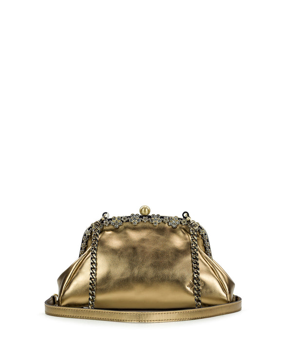 Patricia Nash Teora Frame Vintage Distressed Metallic