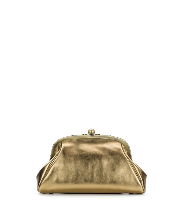 Patricia Nash Teora Frame Vintage Distressed Metallic