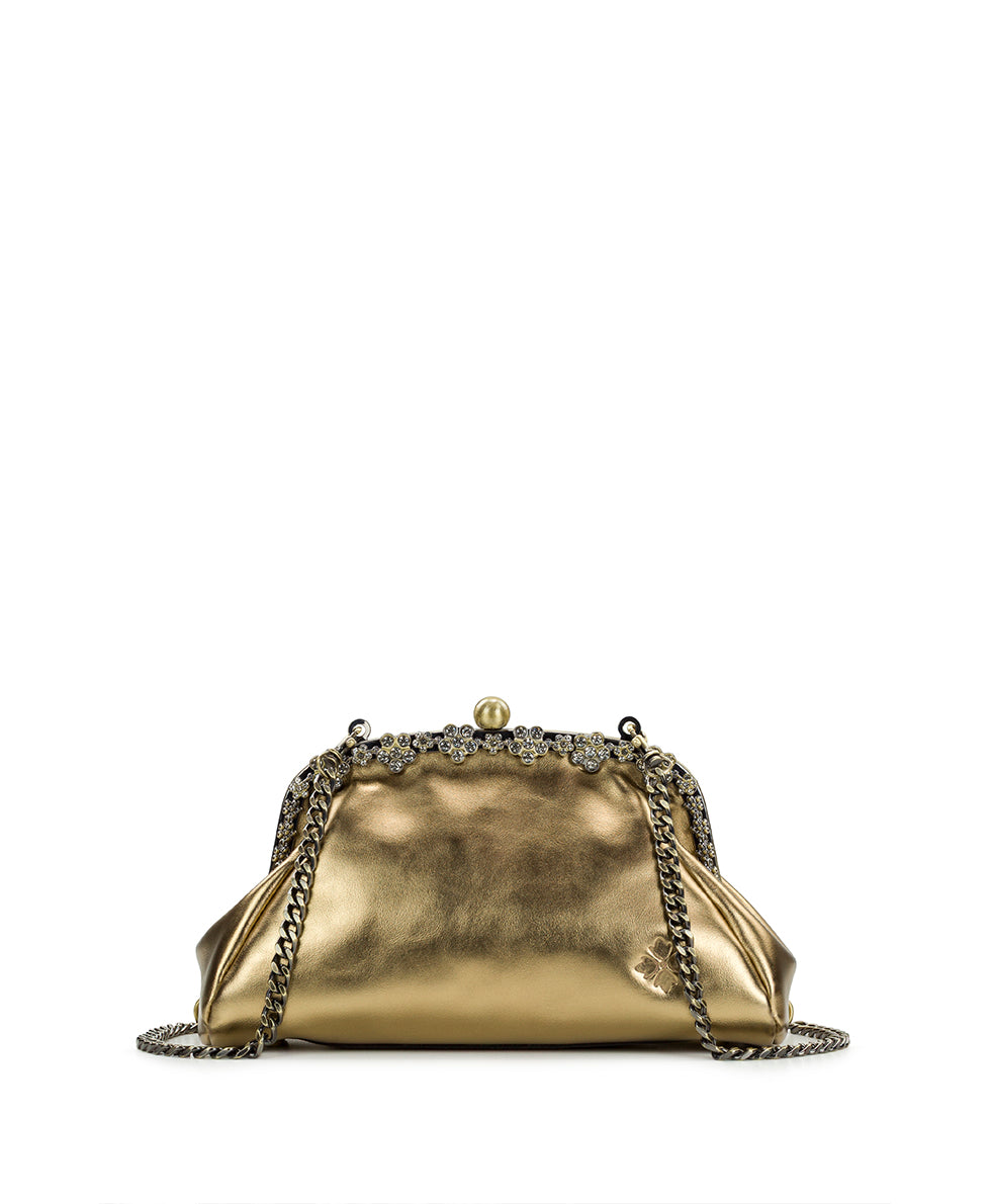 patricia nash Teora Frame Vintage Distressed Metallic