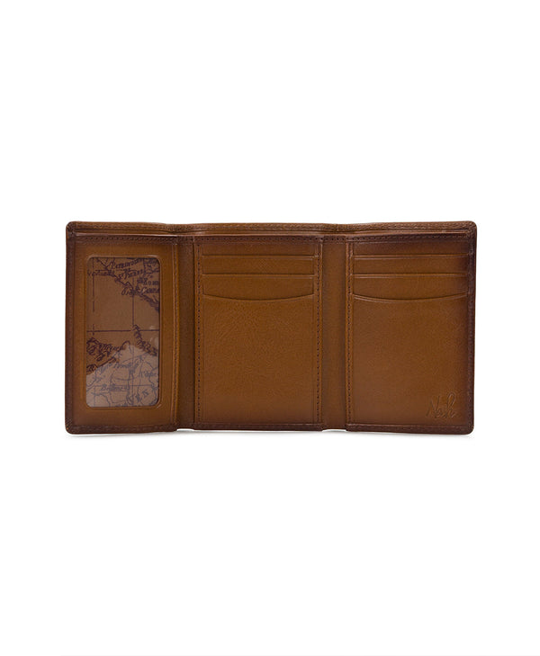 Patricia Nash Trifold ID Wallet Hand Stained Heritage