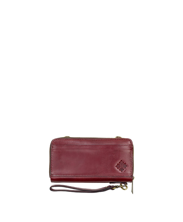 Patricia Nash Valdina Wristlet Crossbody Classic Tooled