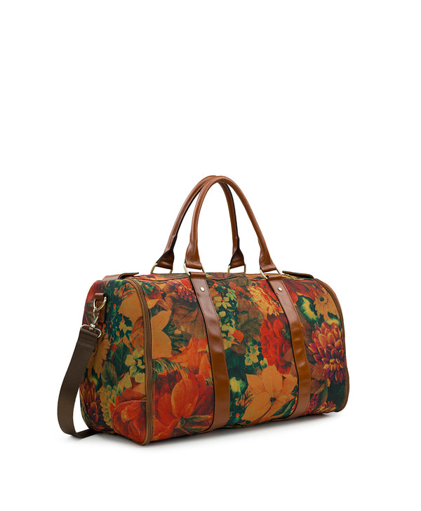 Patricia Nash Vasilia Garment Duffel Bag Multi Print