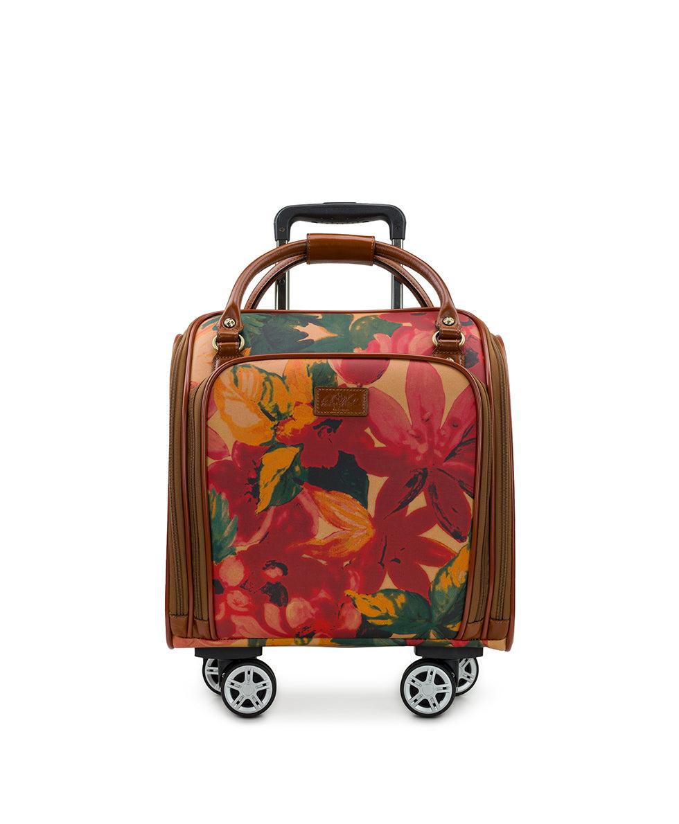 patricia nash Vitalia Underseater Patina Coated Linen Canvas — Spring Multi