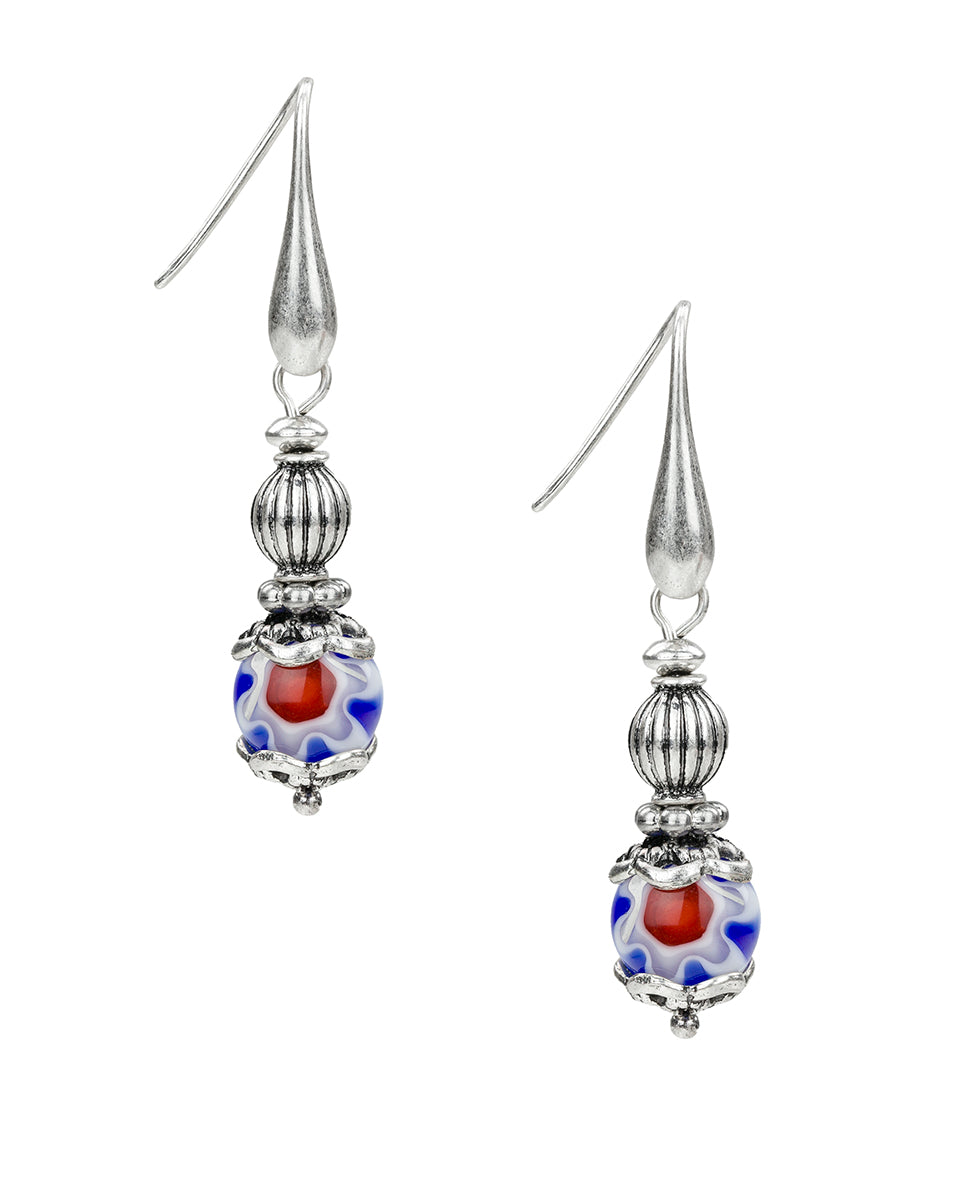 patricia nash Wire Drop Earrings World Bead Collection