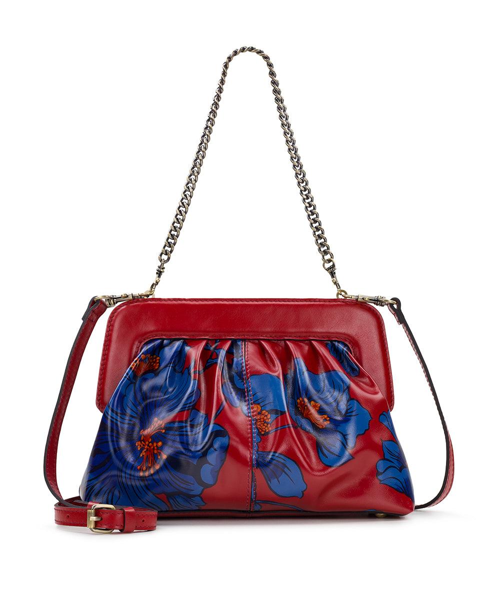 patricia nash Zelia Frame Clutch Grecian Rose Print