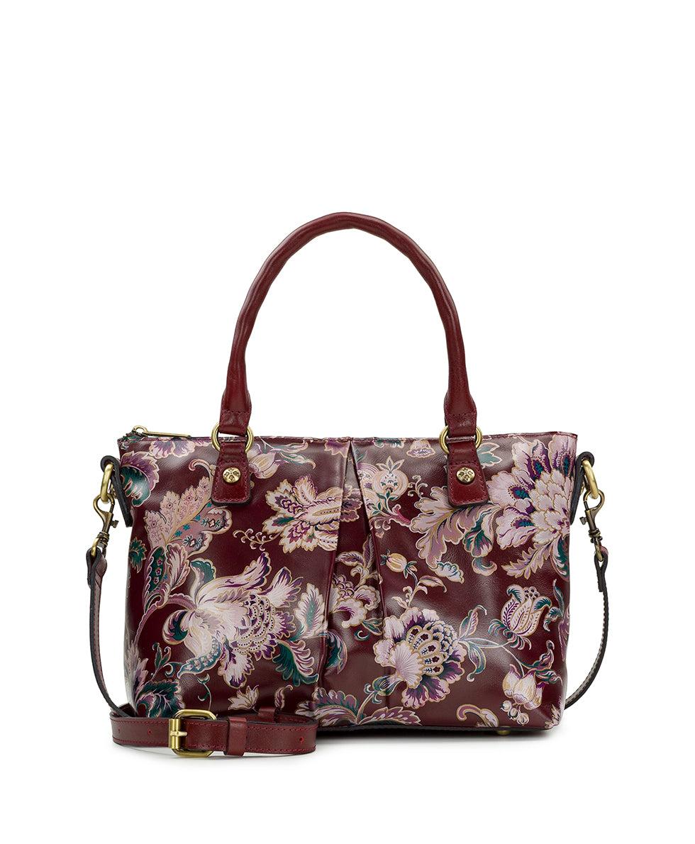 patricia nash Zora Top Handle Crossbody European Floral Tapestry